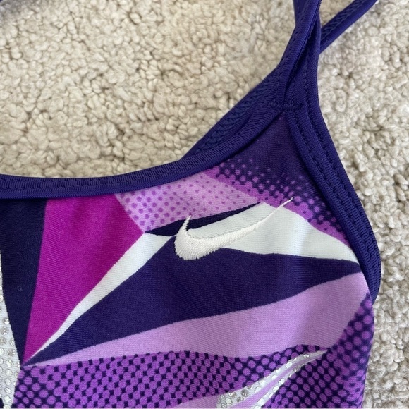 NWT Nike Girls Swimsuit Size 8 - Picture 4 of 5